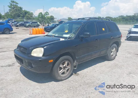 2001 Hyundai Santa Fe 2.7L V6 Gls/2.7L V6 Lx from USA, damaged, VIN KM8SC83D11U112289